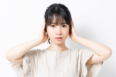 中耳炎のイメージ